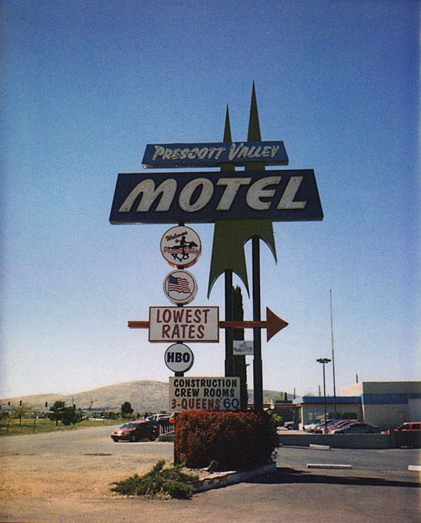 Prescott Valley Motel Sign